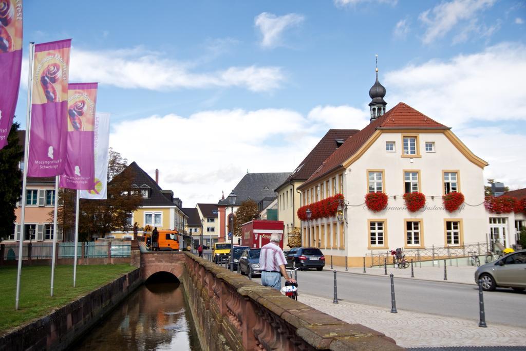 Arcadia Hotel Heidelberg Шветцинген Экстерьер фото