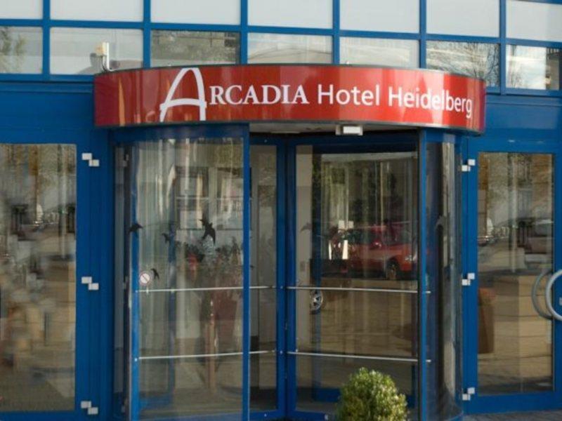 Arcadia Hotel Heidelberg Шветцинген Экстерьер фото